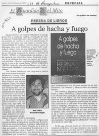 A golpes de hacha y fuego