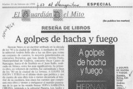 A golpes de hacha y fuego