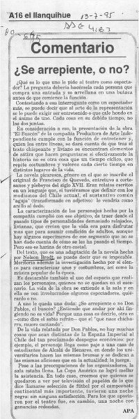 Se arrepiente o no?  [artículo] Apa.