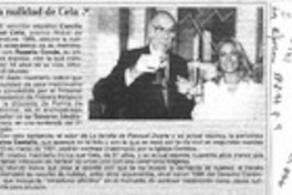 La Nulidad de Cela  [artículo].