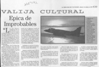 Epica de improbables  [artículo].