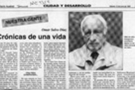 Crónicas de una vida  [artículo].