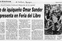 "Los críticos han hecho mucho daño"  [artículo] Abel Brevis Azócar.