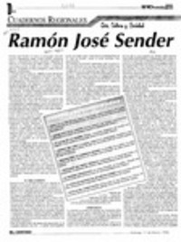 Ramón José Sender  [artículo].