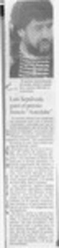 Luis Sepúlveda ganó el premio francés "Astrolabe"  [artículo].