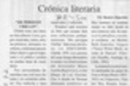 Cónica literaria  [artículo] Ramón Riquelme.