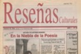 En la niebla de la poesía  [artículo] J. González Avaria.
