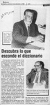 Descubra lo que esconde el diccionario  [artículo].