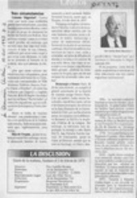 Cronos  [artículo] Carlos René Ibacache I.