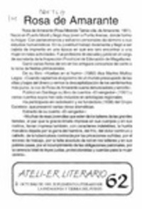 Rosa de Amarante  [artículo].