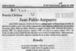 Juan Pablo Ampuero  [artículo].