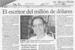El escritor del millón de dólares