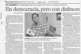 En democracia, pero con disfraces  [artículo] Angélica Rivera.