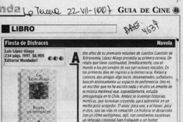 Fiesta de disfraces  [artículo] Andrés Gómez.