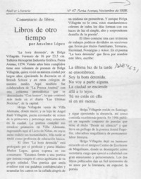 Libros de otro tiempo