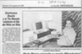 Marta Blanco presentó su novela , "Maradentro"  [artículo].