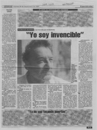 "Yo soy invencible"  [artículo] Grace Dunlop.