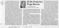 El Dr. Federico Puga Borne  [artículo] Sergio Martínez Baeza.