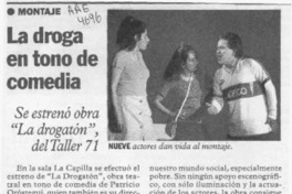 La droga en tono de comedia  [artículo].