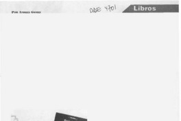 Libros  [artículo] Andrés Gómez.