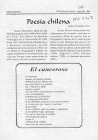 Poesía chilena