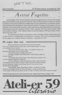 Astrid Fugellie  [artículo].