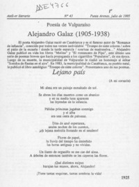 Alejandro Galaz  [artículo].