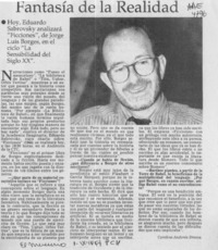 Fantasía de la realidad