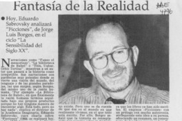 Fantasía de la realidad