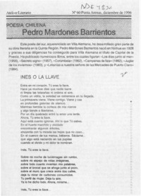 Pedro Mardones Barrientos  [artículo].