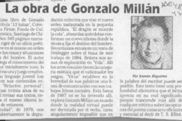 La obra de Gonzalo Millán  [artículo] Ramón Riquelme.