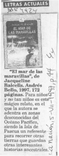 Letras actuales  [artículo].