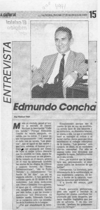 "Para mí, la vida tiene una trascendencia absoluta"