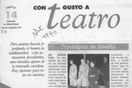 Nostalgias en familia