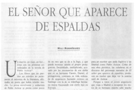 El señor que aparece de espaldas