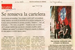 Se renueva la cartelera