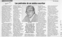 Las pedradas de un médico escritor