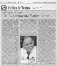 Un experimento estimulante