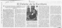El deleite de la escritura