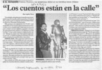 "Los cuentos están en la calle"