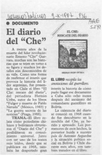 El Diario del "Che"  [artículo].