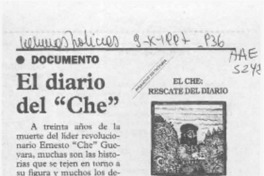 El Diario del "Che"  [artículo].