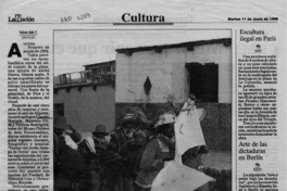 Una fiesta de dioses  [artículo] Valeria Solís T.