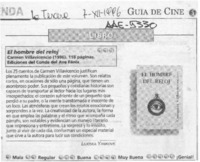 El hombre del reloj  [artículo] Lilioska Yankovic.