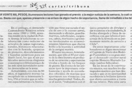 Armada de Chile  [artículo] Manuel Chamorro Moreno.