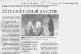 El Mundo actual a escena  [artículo].