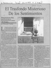 El trasfondo misterioso de los sentimientos