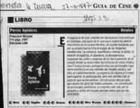 Perros agónicos  [artículo].