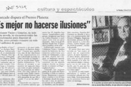"Es mejor no hacerse ilusiones"  [artículo] Bárbara Partarrieu.