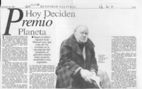 Hoy deciden premio Planeta